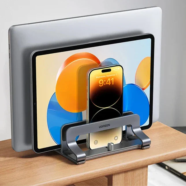 BowLift | Foldable Aluminum Laptop Stand for 10–17” Devices