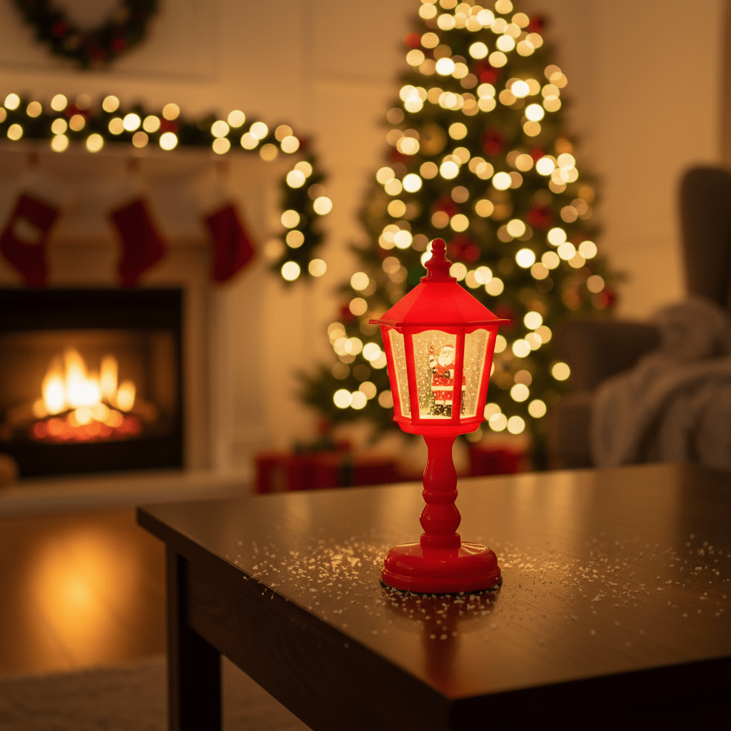 BowLift | Illuminated Snow Globe Lantern for Magical Christmas Decoration