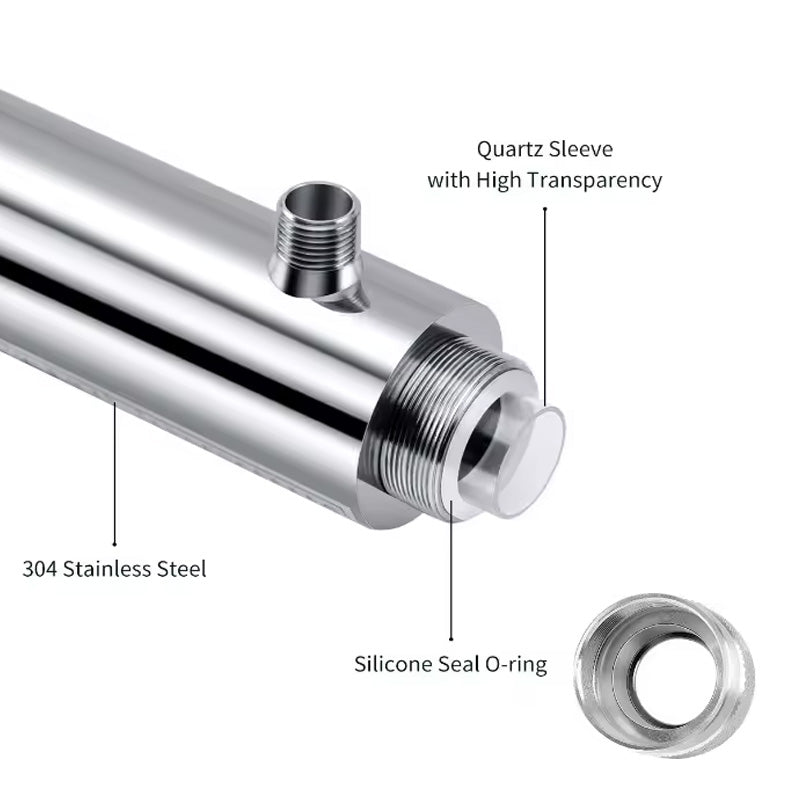 BowLift | 110V 55W Ultraviolet Water Purifier Sterilizer UV Light Water Filter for RO Water Filter Light Water Filter