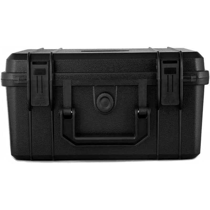BowLift | 11in x 8in x 5in Waterproof Hard Case with Customizable Pluck Foam Interior for Laptop Pistol Camera and More Black