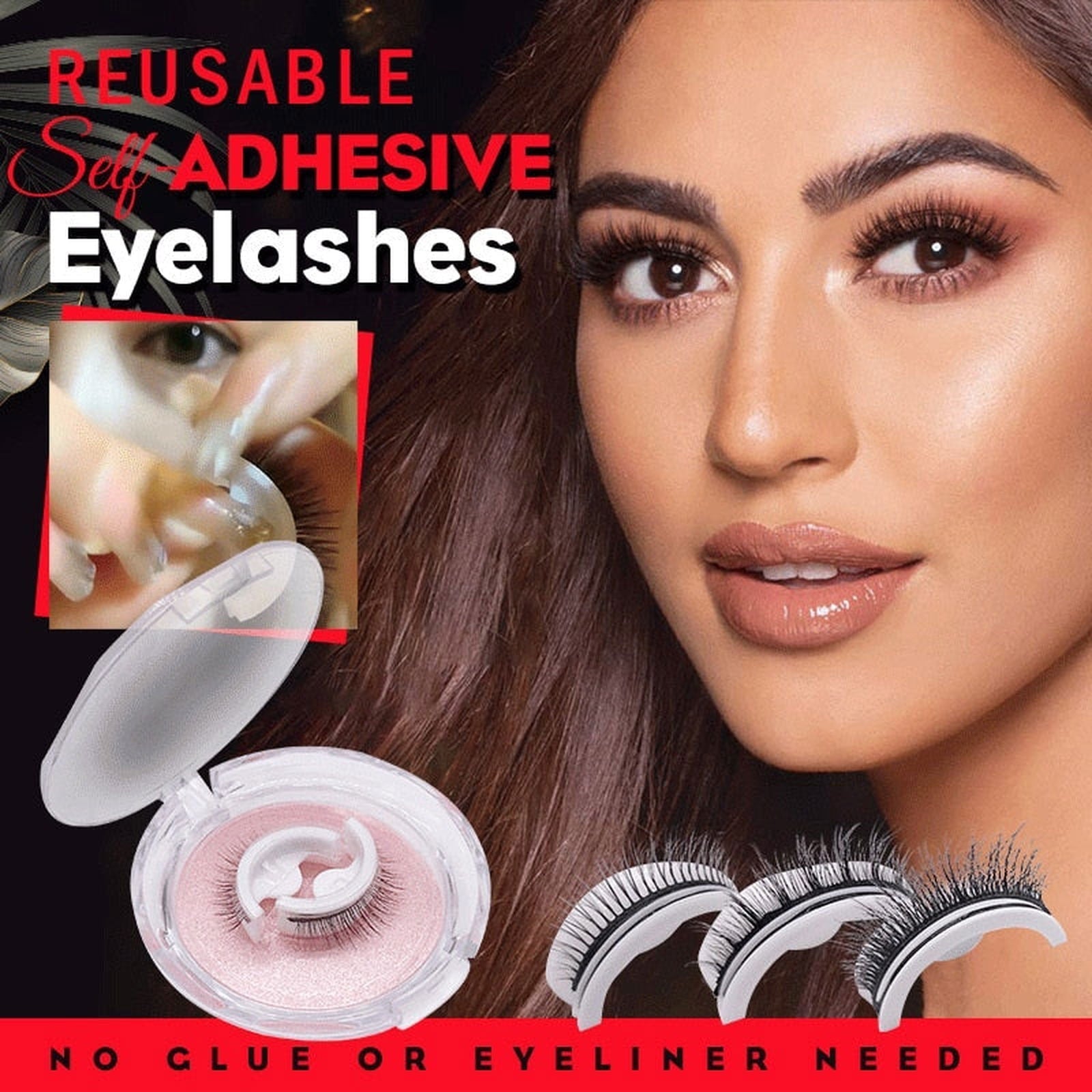 BowLift | Waterproof – Reusable Self-Adhesive Eyelashes