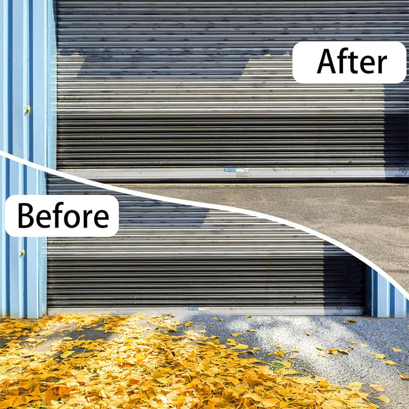 BowLift | Weather Stripping Pre-drilled 16.5 Feet U+O Ring Heavy-Duty Weatherproofing Garage Door Rubber with Aluminum Track Retainer Base Kits