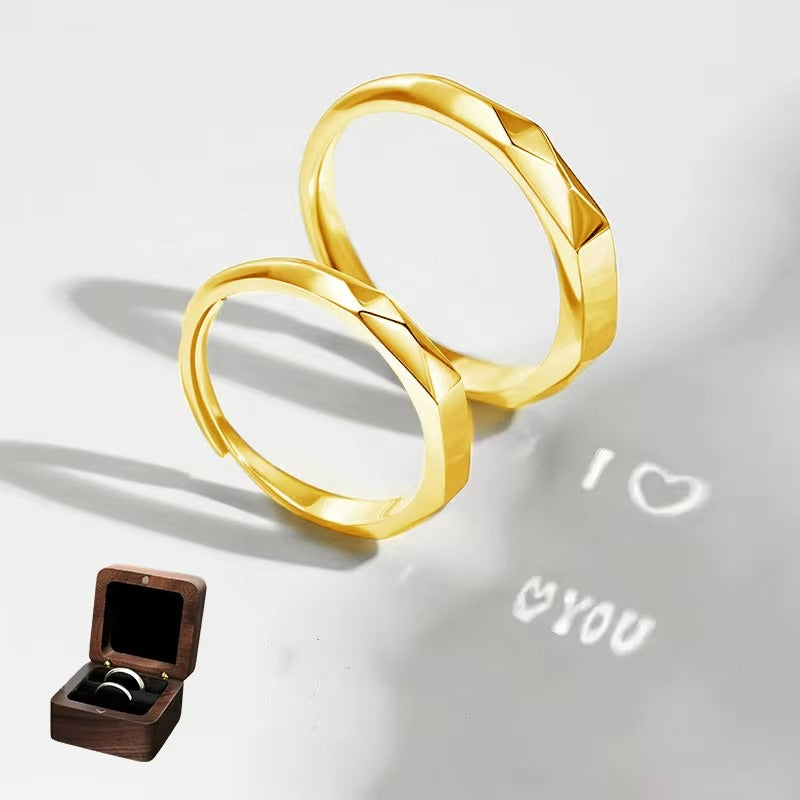 BowLift | Adjustable Light Sculptured Couple Rings