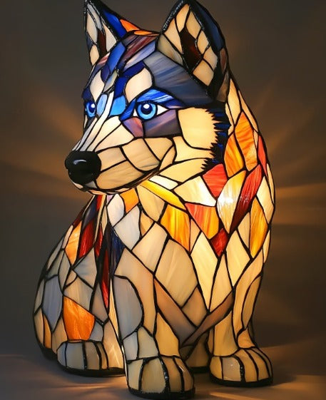BowLift | GlowPaw Dog Tribute Lamp – Handmade Acrylic Night Light for Dog Lovers (USB Powered)