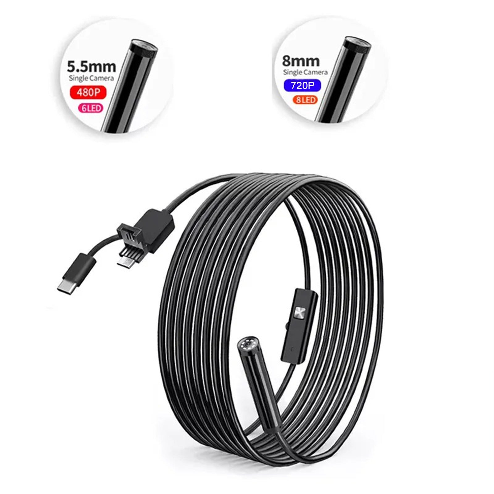 BowLift | USB Endoscope Waterproof Inspection Camera