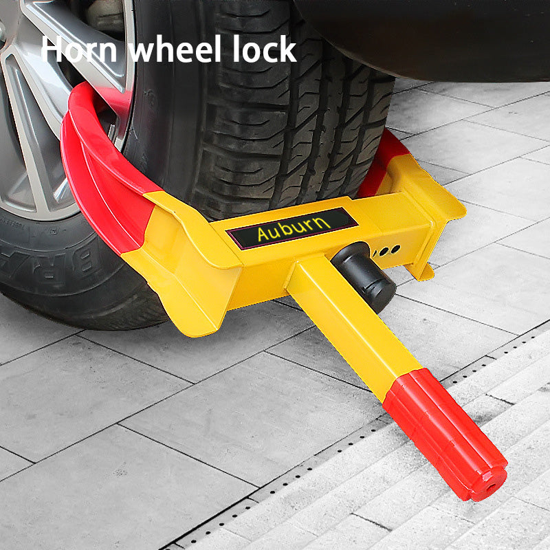 BowLift | Horn Wheel Lock. Car Tire Lock, Household Car 9-Hole Anti-Theft Lock, Thickened