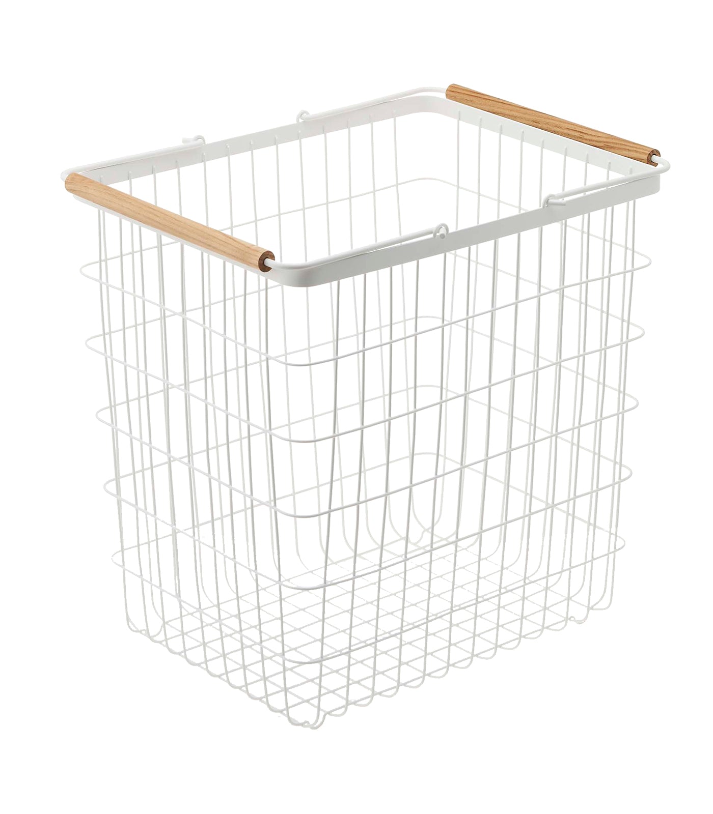 BowLift | Wire basket - Two sizes - Steel + Wood