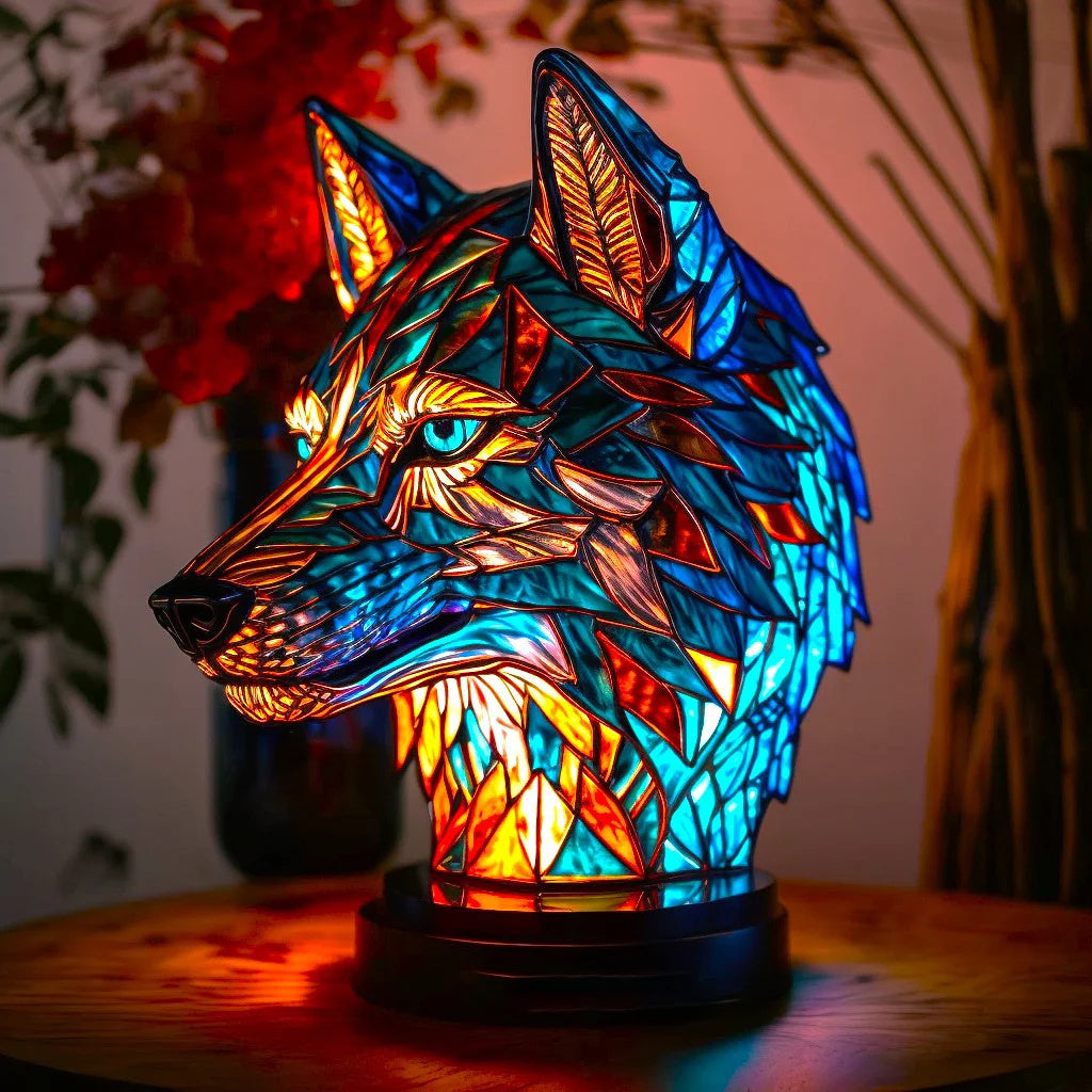 BowLift | Animal Stained Glass Table Lamp Ornament