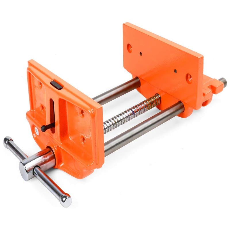 BowLift | Woodworking Vise 9-Inch Woodworking Bench Vise Heavy-duty Cast Iron Vice for Woodworking, Cutting, and Drilling
