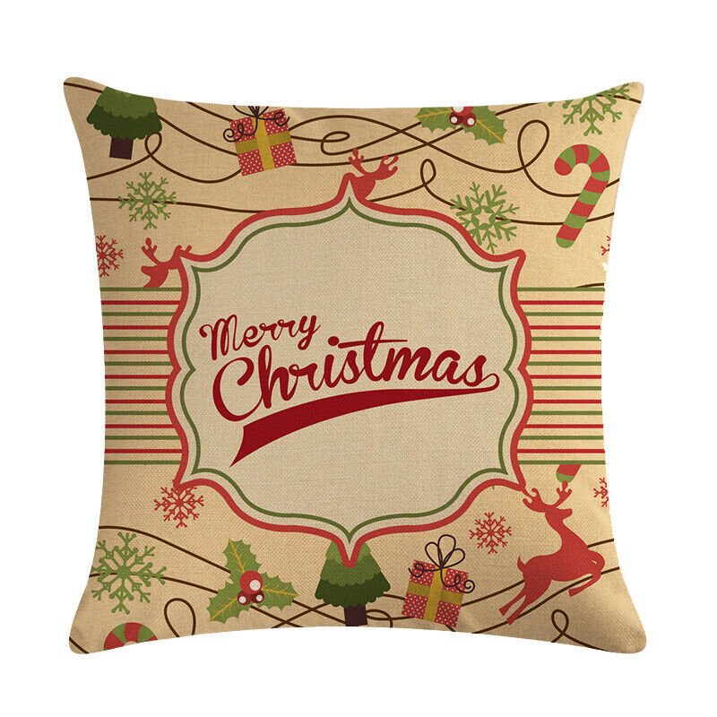 BowLift | Festive 18-Inch Velvet Pillowcase with Hidden Zipper for Christmas Decoration