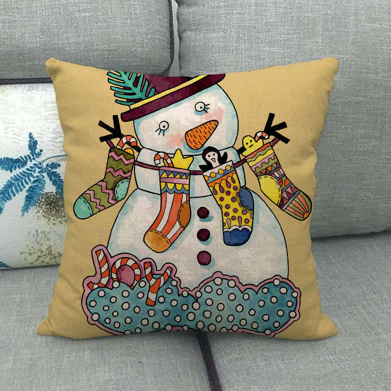 BowLift | Festive 18-Inch Velvet Pillowcase with Hidden Zipper for Christmas Decoration