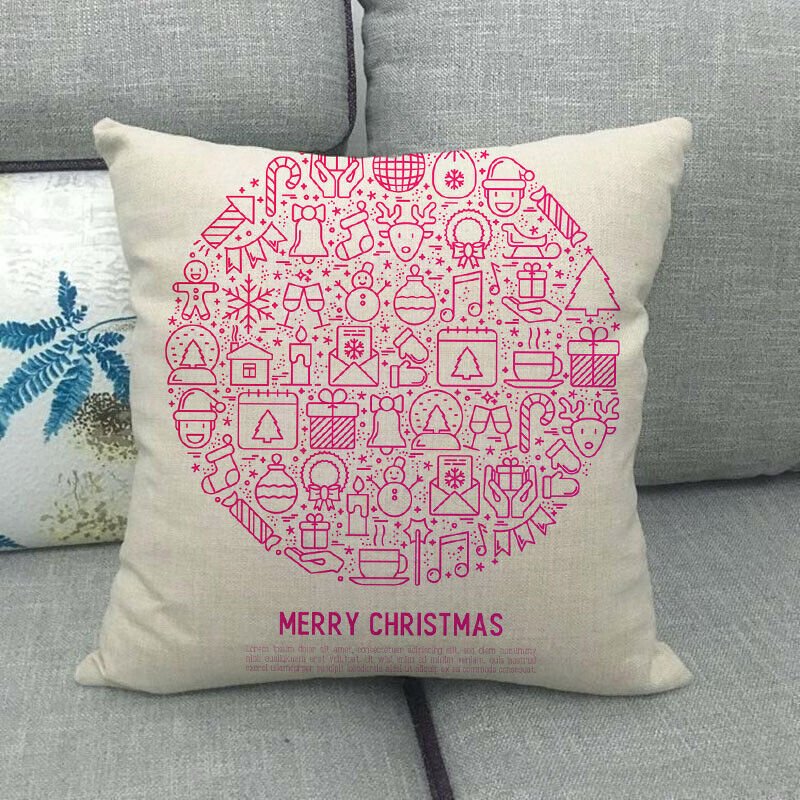 BowLift | Festive 18-Inch Velvet Pillowcase with Hidden Zipper for Christmas Decoration