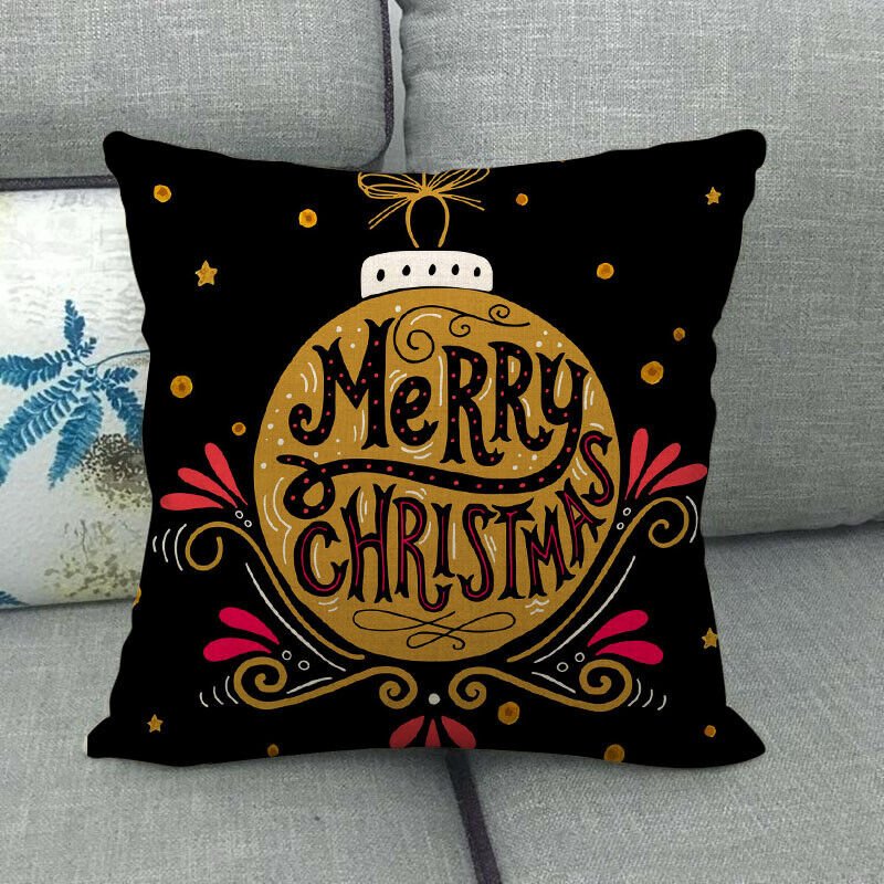BowLift | Festive 18-Inch Velvet Pillowcase with Hidden Zipper for Christmas Decoration