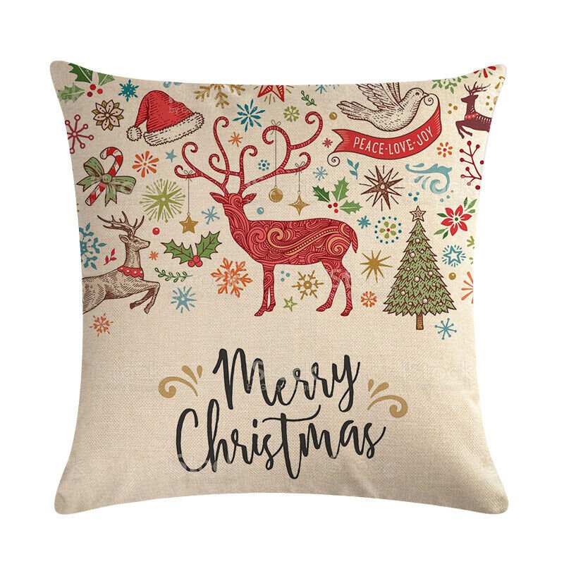 BowLift | Festive 18-Inch Velvet Pillowcase with Hidden Zipper for Christmas Decoration