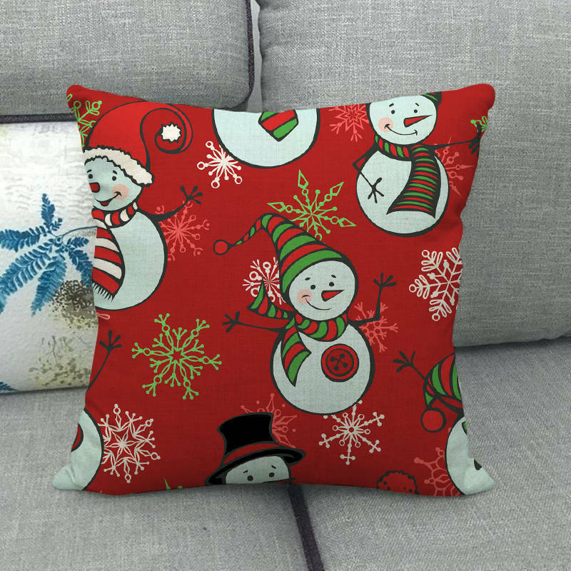 BowLift | Festive 18-Inch Velvet Pillowcase with Hidden Zipper for Christmas Decoration