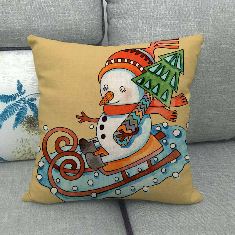 BowLift | Festive 18-Inch Velvet Pillowcase with Hidden Zipper for Christmas Decoration