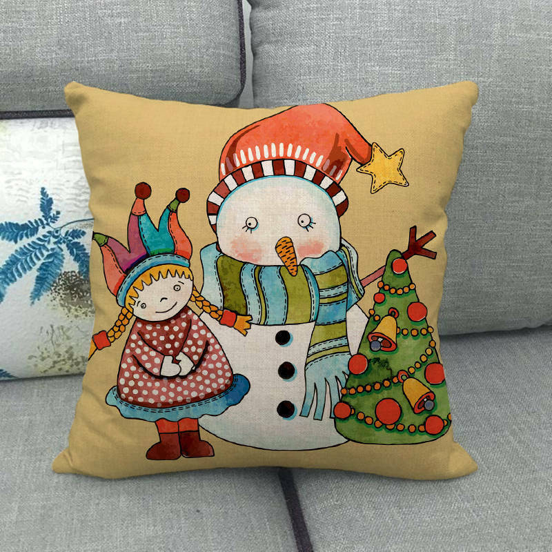 BowLift | Festive 18-Inch Velvet Pillowcase with Hidden Zipper for Christmas Decoration
