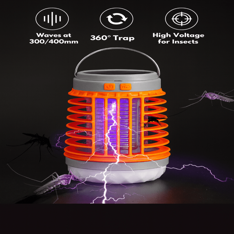 BowLift | 2-in-1 Solar Mosquito Killer Lamp & Outdoor Lantern