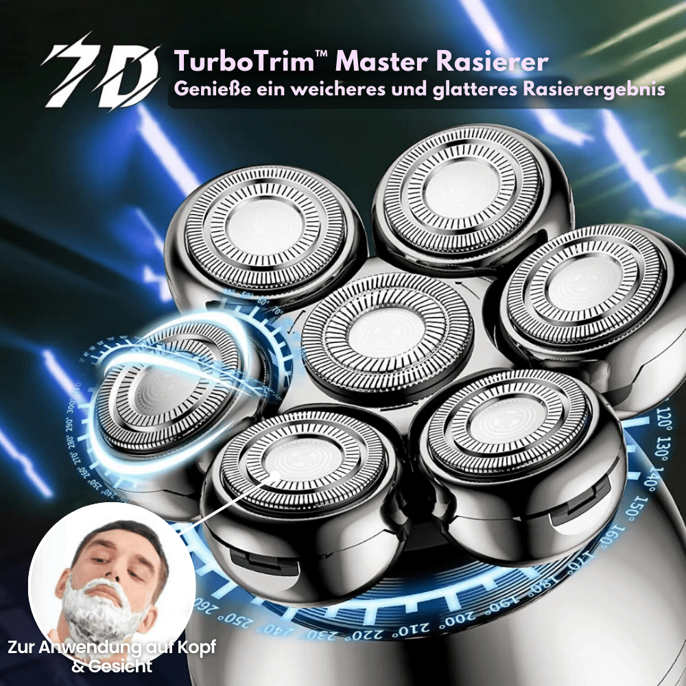 BowLift | 7D electric shaver with IP68 water protection & USB charging