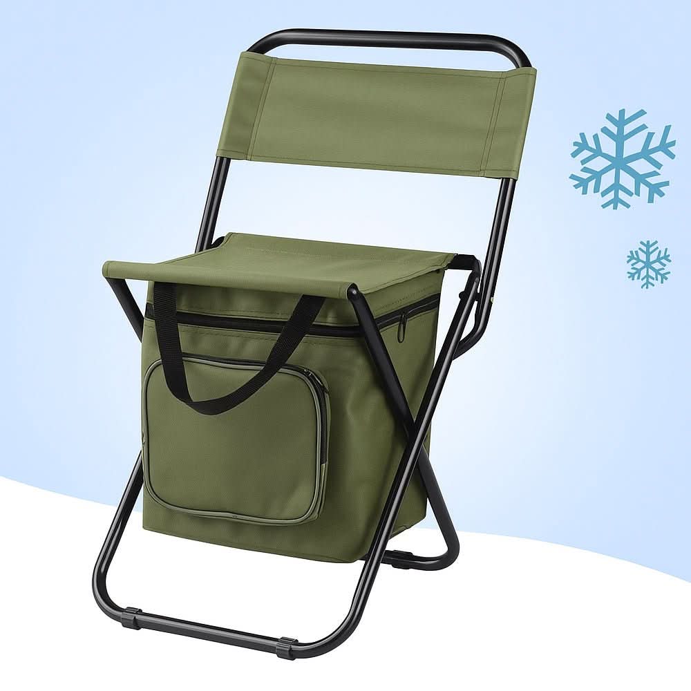 BowLift | Folding chair with backrest & integrated cool bag
