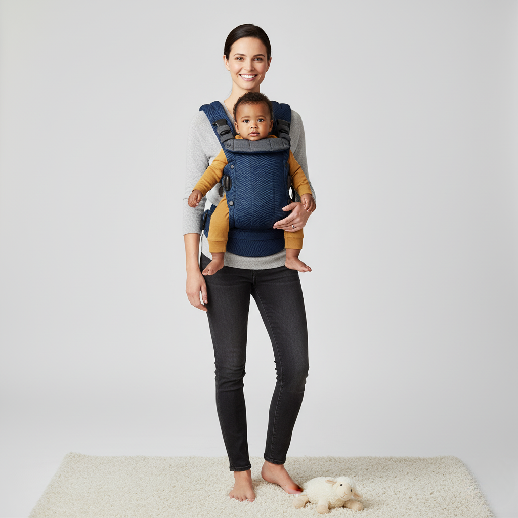 BowLift | Ergonomic 360 Breathable Baby Carrier for Newborns and Toddlers