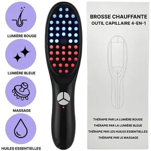 BowLift | 5-in-1 hair comb with massage & light therapy for healthier hair