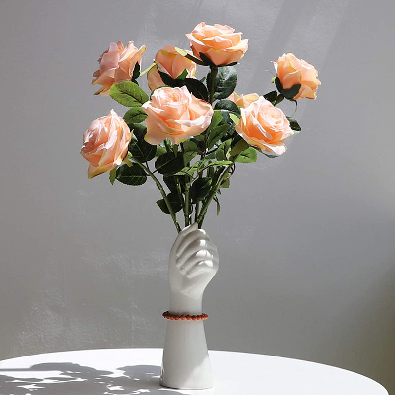 BowLift | Ceramics Vase Modern Creative Hand Vase Flowers  Home Decor Gifts