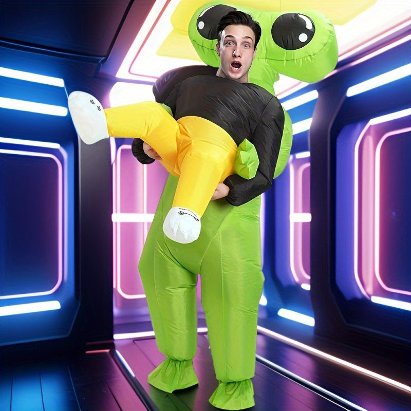 BowLift | Men’s Funny Inflatable Halloween Alien Costume | Ride On Style