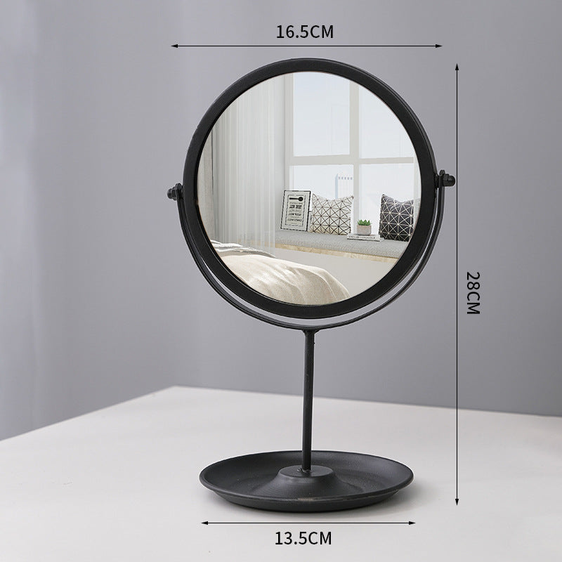 BowLift | Creative Metal Vanity Mirror with Multifunctional Jewelry Storage