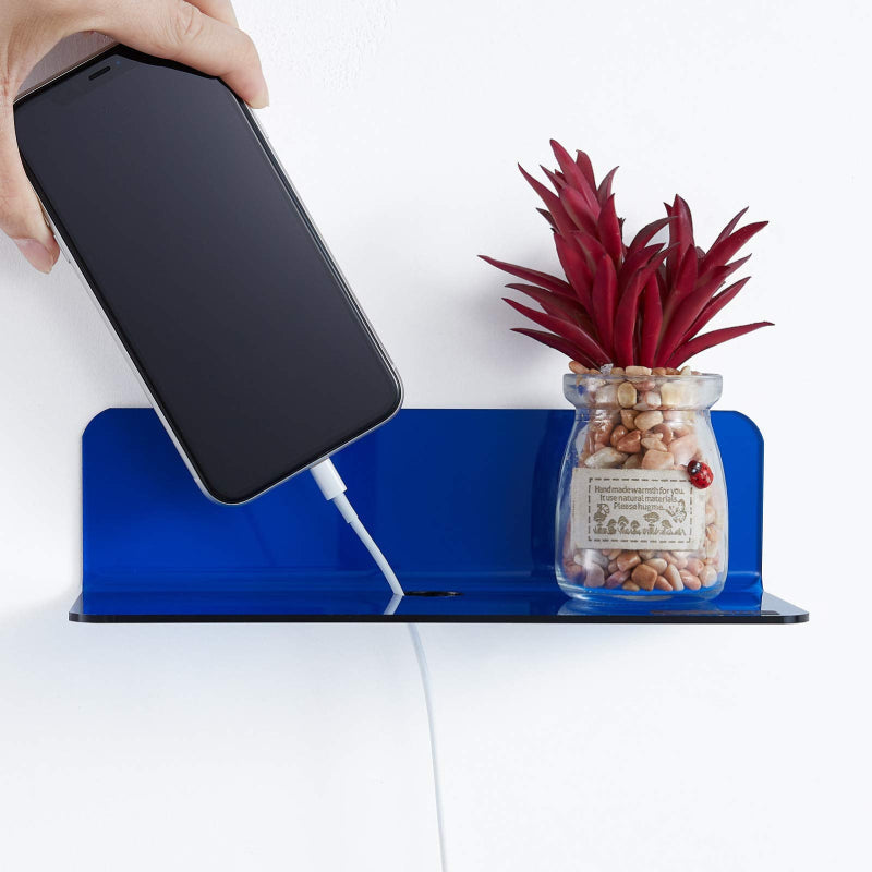 BowLift | Neon Acrylic Floating Shelf