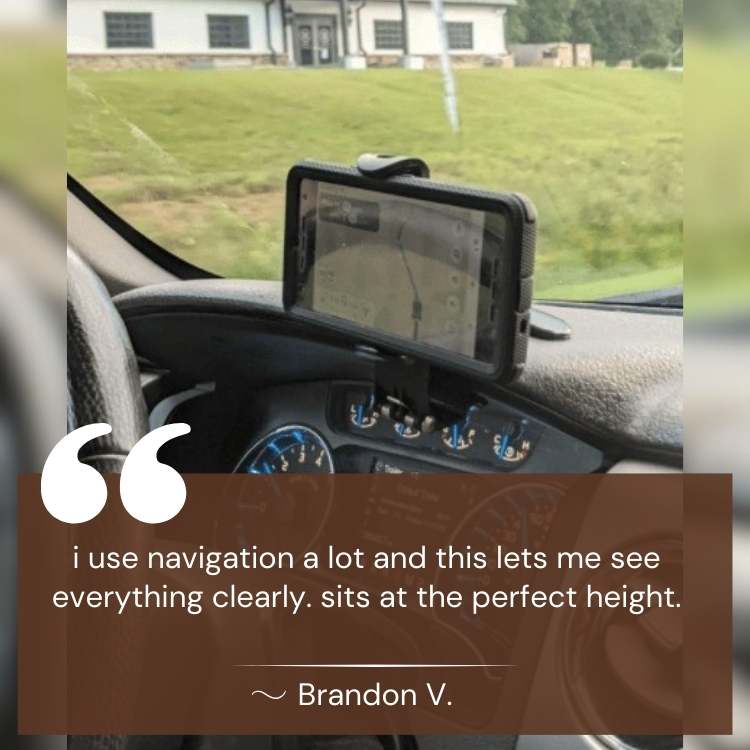 BowLift | Adjustable Car Phone Holder | Anti-Slip Grip & Durable ABS for Safe Navigation and Hands-Free Calls