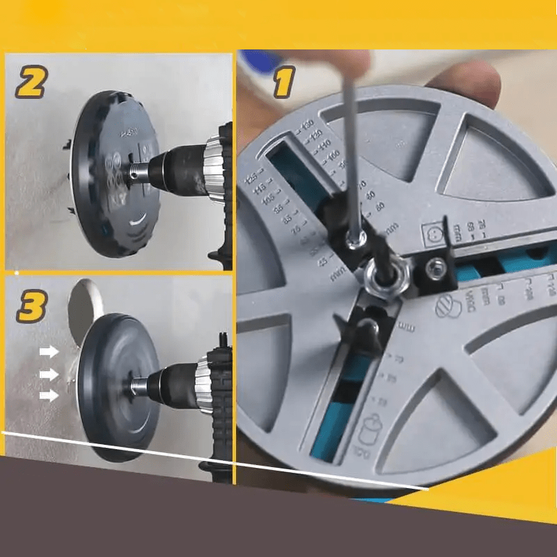 BowLift | DiaMaster Multi – Trident Blade Hole Cutter for Plastic and Aluminum