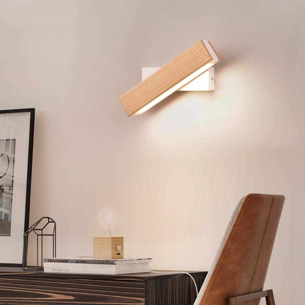 BowLift | Adjustable Wooden LED Wall Light - Jasper