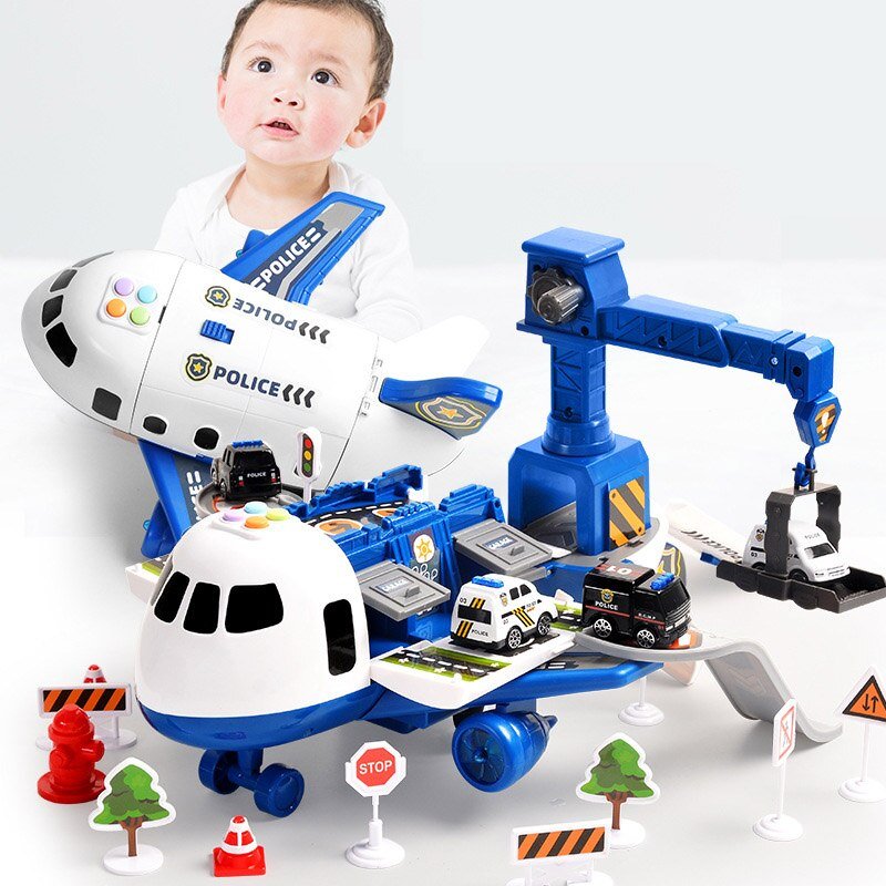 BowLift | ADVENTURE AIRPLANE & VEHICLE SET – Airplane Toy Set for Imaginative Kids