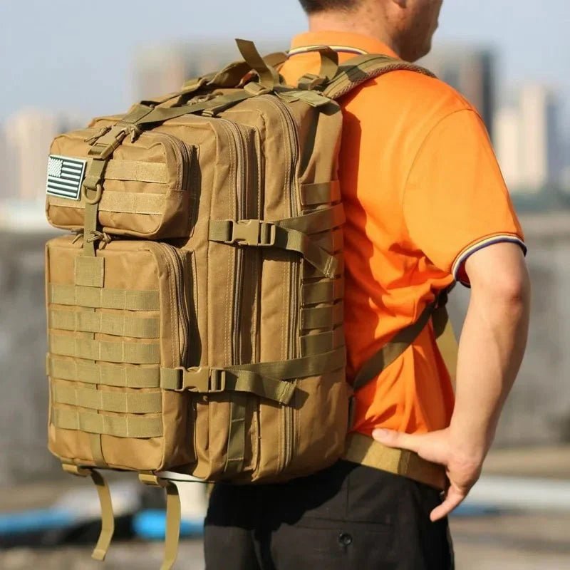 BowLift | ADVENTUREPACK – Waterproof 50L Tactical Backpack for Travel & Outdoor Use