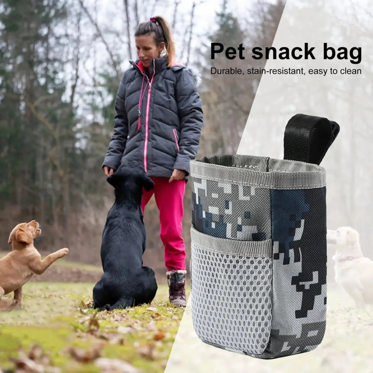 AdventurePouch • Dog Treat Pouch - Dog Treat Pouch - BowLift