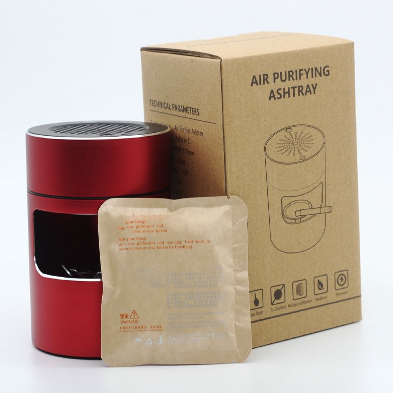 BowLift | AEROCLEAN – Smart Smokeless Ashtray with Rechargeable Battery and HEPA Filter