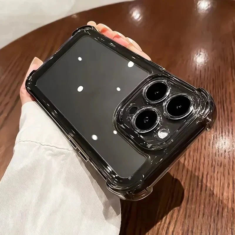 BowLift | AeroGuard – Shockproof Transparent Bumper Case for iPhone 11-17