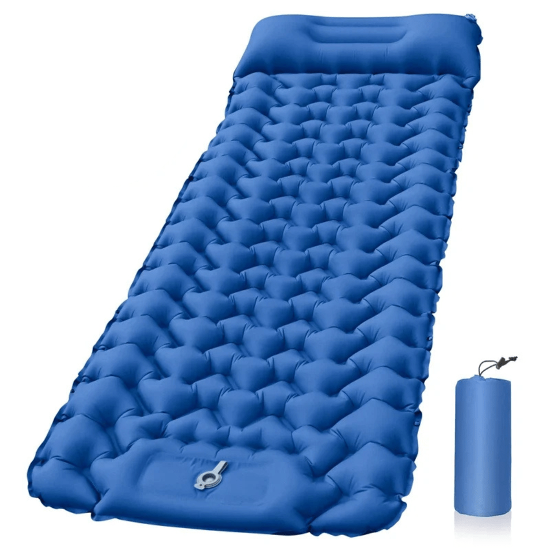 BowLift | AirTrek Mat – Inflatable Camping Mattress with Foot Pump & Built-In Pillow