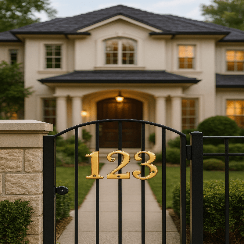 BowLift | AnchorDigits – Durable Numbers with Classic Design