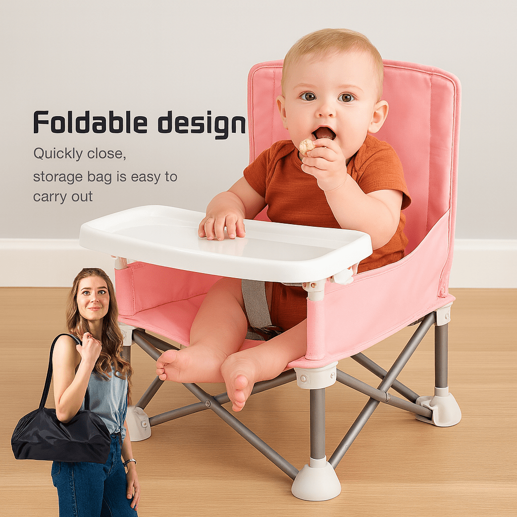 BowLift | AnywhereSeat – Portable Folding High Chair for Babies & Toddlers