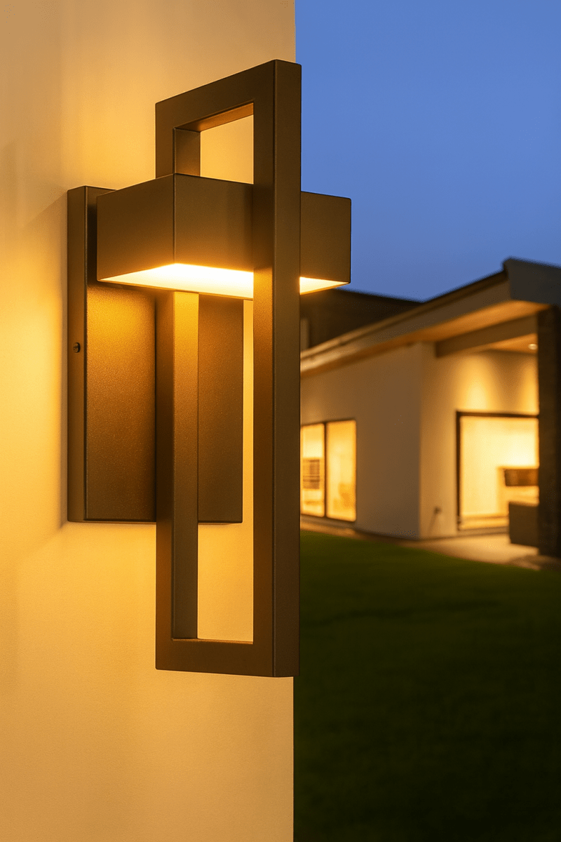 BowLift | ARCORA – Modern Outdoor Wall Lamp with LED & Weather Protection