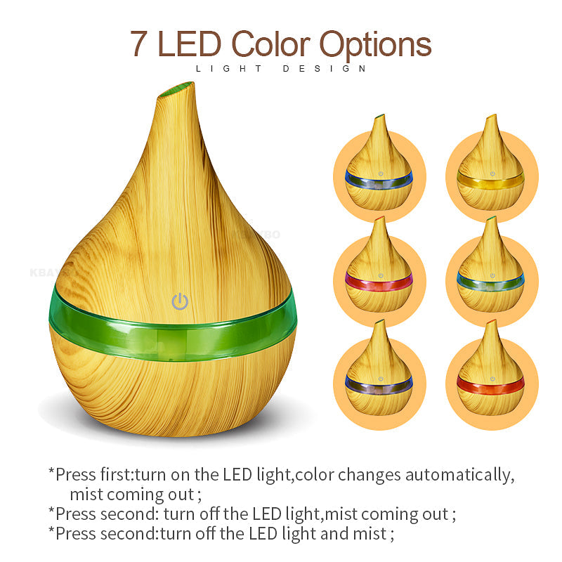 BowLift | Aroma Diffuser with Humidifier and LED Lighting - AromaGlow