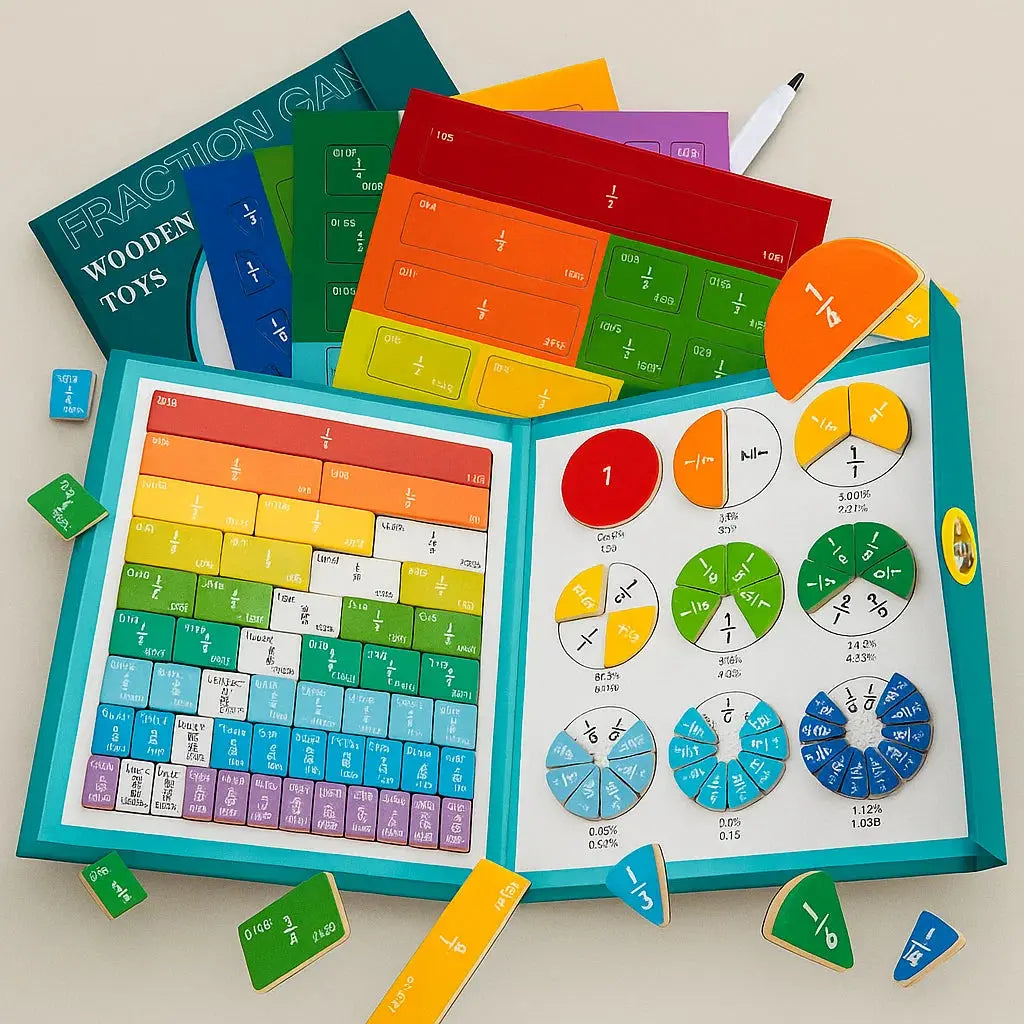 BowLift | Magnetic Break Learning Tiles — Interactive Math Set for Kids