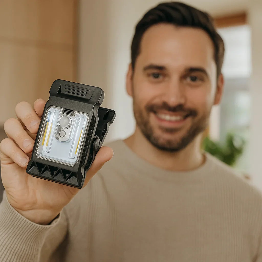 BowLift | Practical Clip Solar Lamp with Motion Sensor