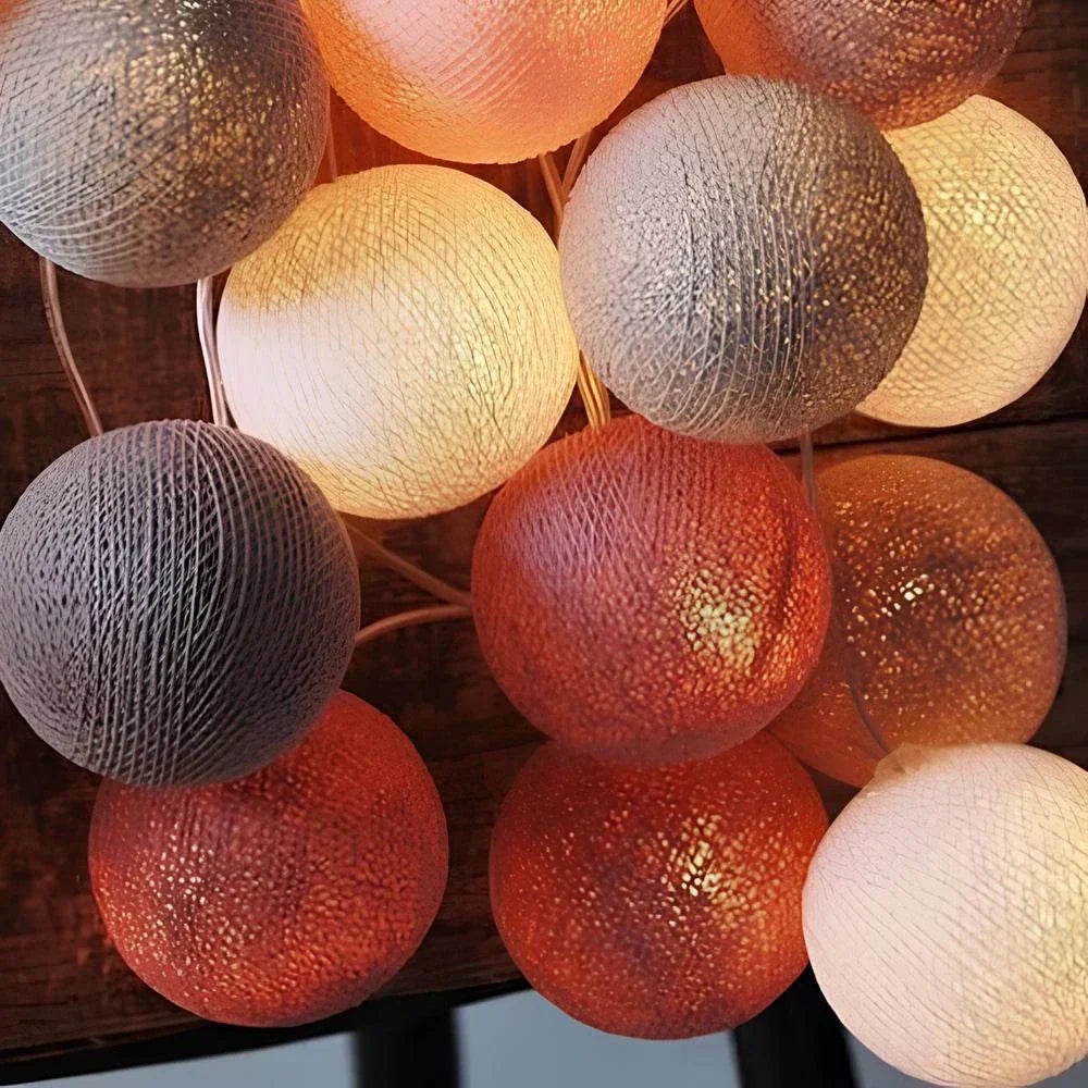 BowLift | Atmospheric Ball String Lights - LumaBreeze