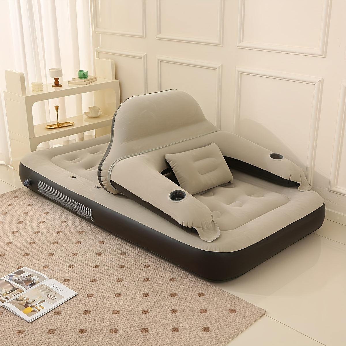 BowLift | FlexiRust Inflatable Mattress – Luxury Sleep Comfort with Back Support and Integrated Pump