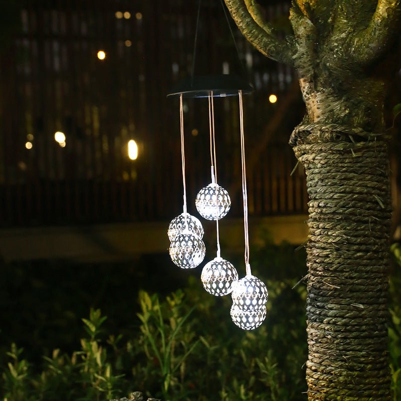 BowLift | AURABELL – Solar Wind Chime Outdoor Light for Eco-Friendly Garden Charm