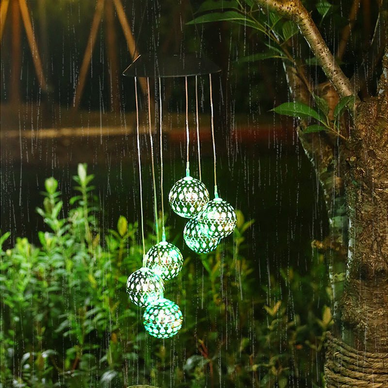 BowLift | AURABELL – Solar Wind Chime Outdoor Light for Eco-Friendly Garden Charm