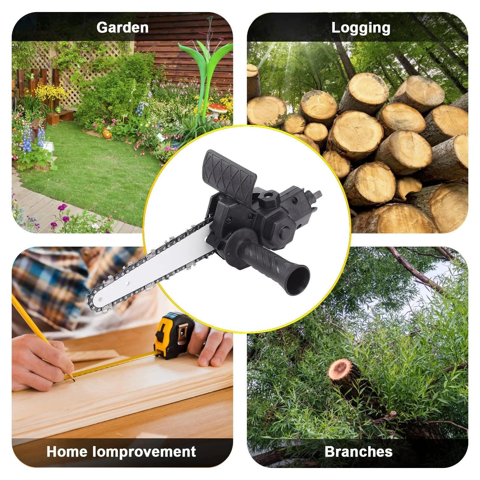 BowLift | ELECTRIC DRILL MODIFIED TO ELECTRIC CHAINSAW DRILL ATTACHMENT